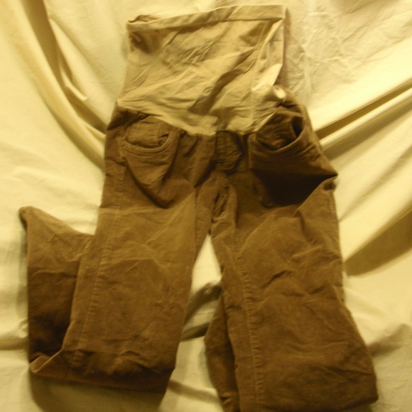 Oh Baby By Motherhood - Brown Corduroy Pants - Picture 1 of 6